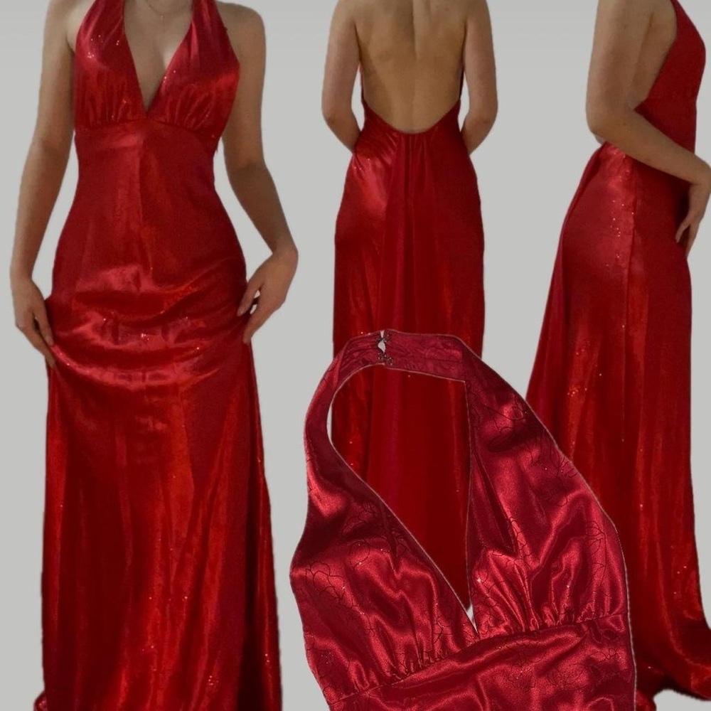 Vintage Rose Red ZumZum Dress/Gown